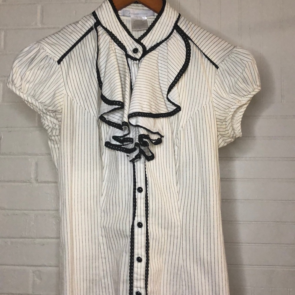 Pinstripe blouse